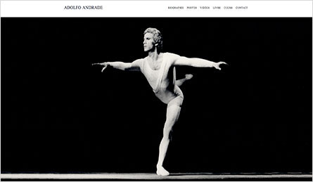 Adolfo Andrade - Danseur et chorégraphe